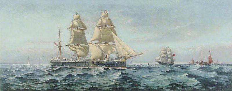 Henry J Morgan HMS 'Comus'